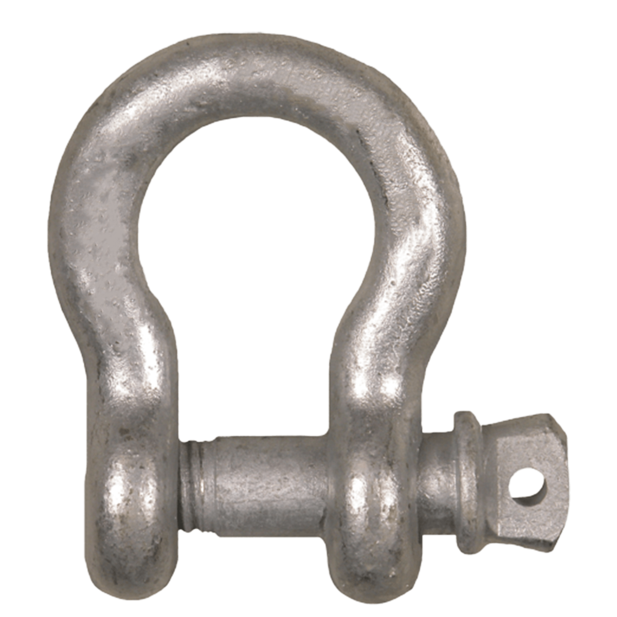 Lift All 1" Import Carbon Galvanized Screw Pin Anchor Shackle, 1SPASI